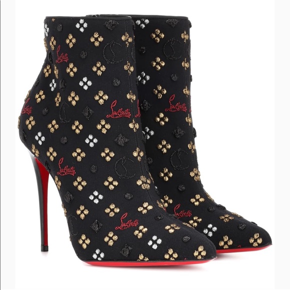 CHRISTIAN LOUBOUTIN Flower Embossed So Kate Booty - Picture 2 of 8